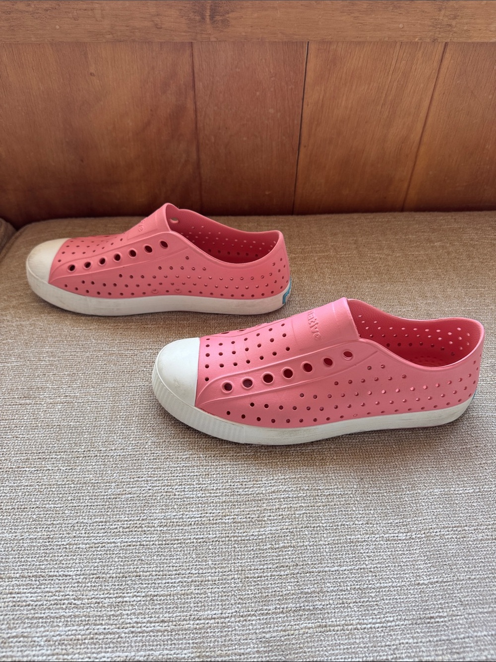 Native Shoes Jefferson Pink W9/M7 - Picture 6 of 6